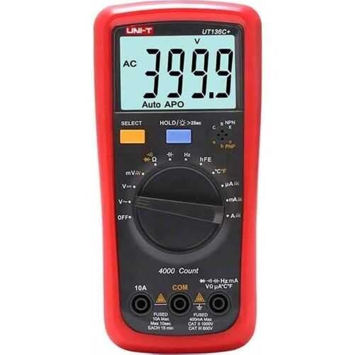 1000V AC/DC Innovative Industrial Digital Multimeter Uni-T UT136C+